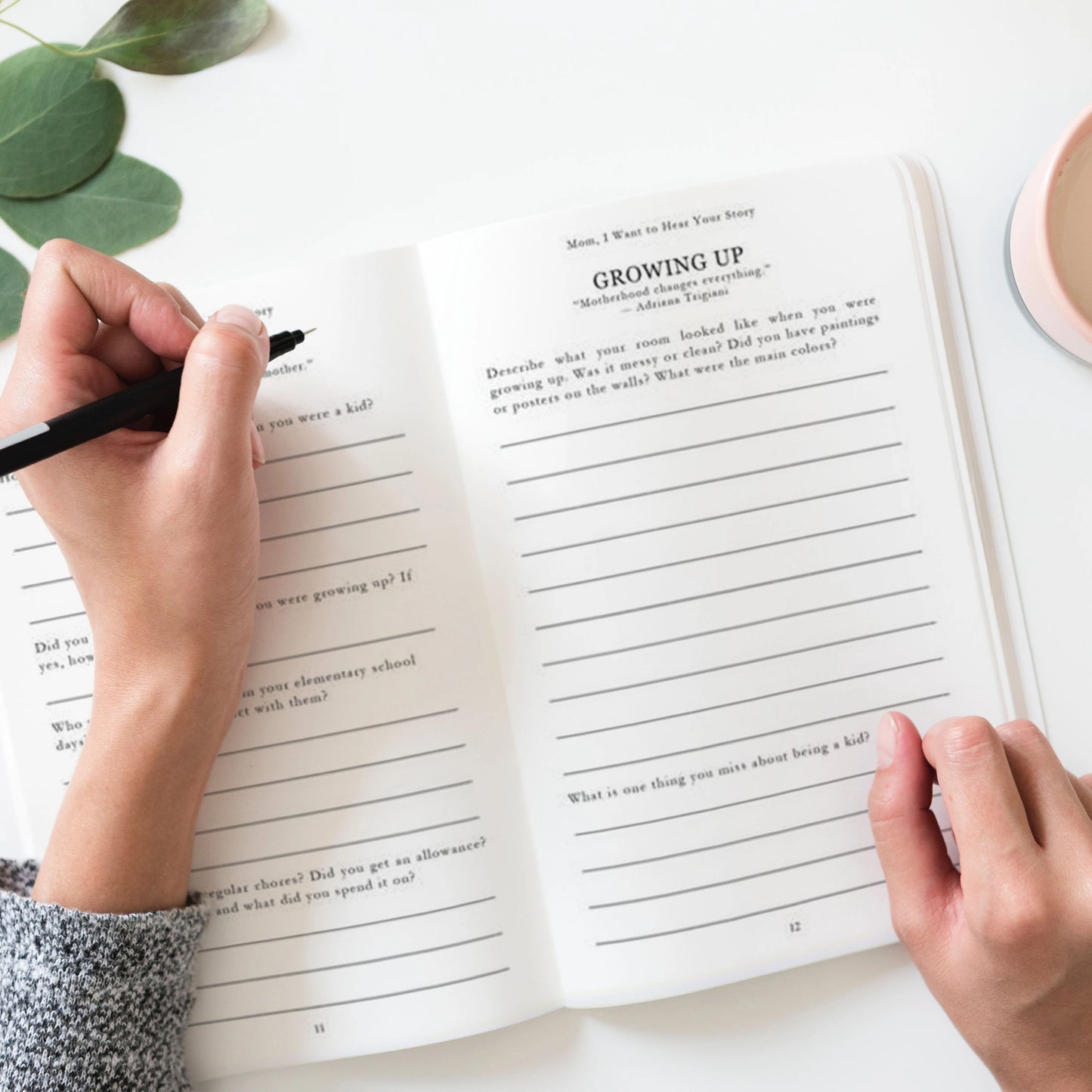 Mom, I Want to Hear Your Story: A Mother's Guided Journal to Share Her Life & Her Love