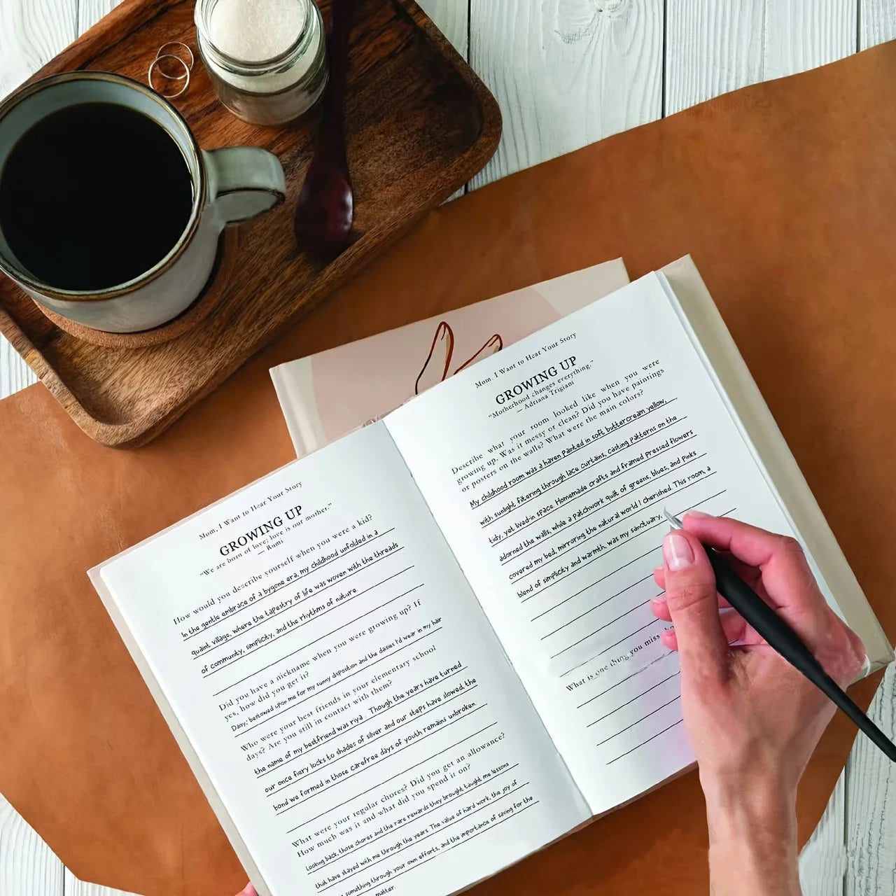 Mom, I Want to Hear Your Story: A Mother's Guided Journal to Share Her Life & Her Love