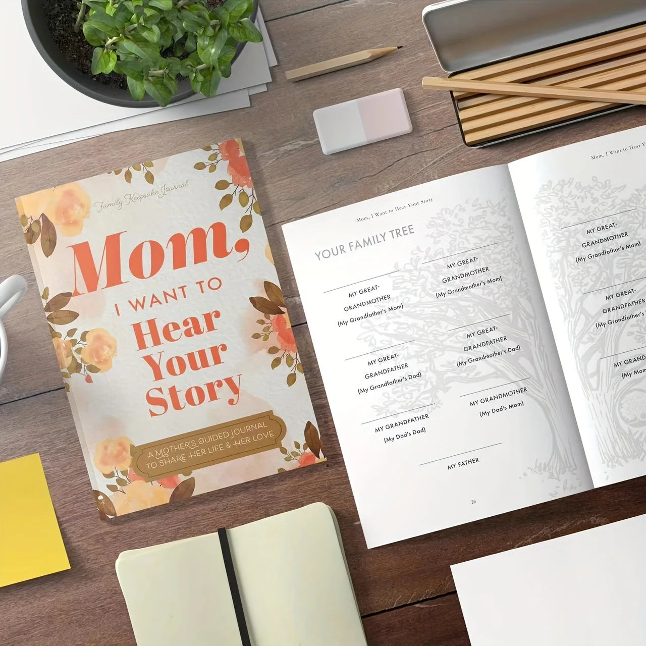 Mom, I Want to Hear Your Story: A Mother's Guided Journal to Share Her Life & Her Love