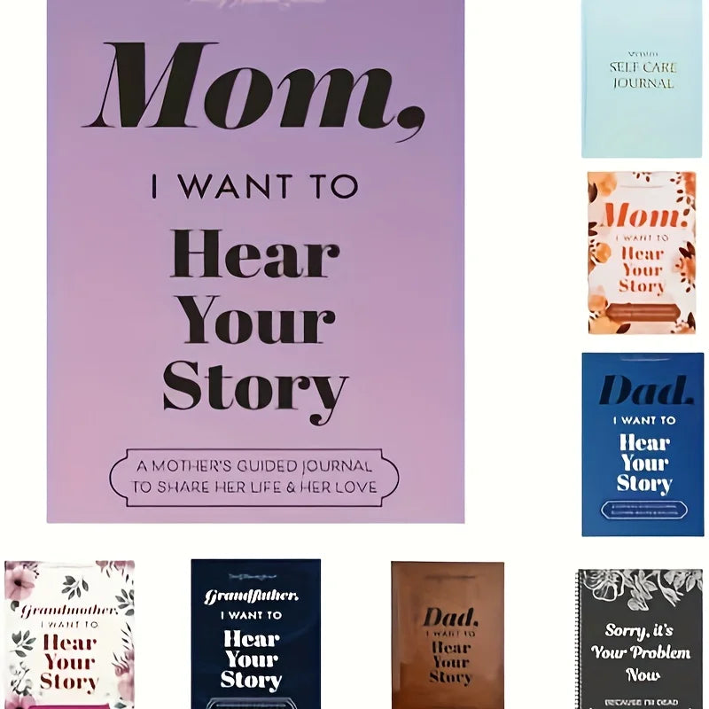Mom, I Want to Hear Your Story: A Mother's Guided Journal to Share Her Life & Her Love